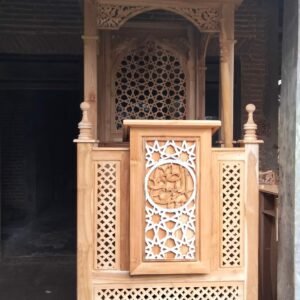 WhatsApp Image 2023 10 12 at 10.54.54 PM 2 300x300 - Mimbar masjid gold dark brown