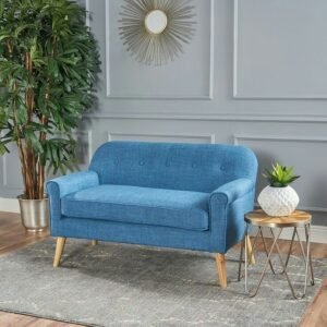 Sofa 2 dudukan biru muda