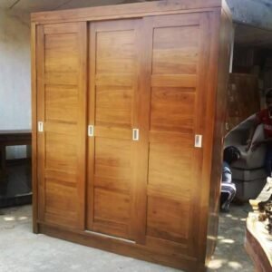almari pakaian minimalis 3 pintu sliding   Sunni Jati Mebel Jepara 300x300 - ALMARI MINIMALIS SLIDING P3